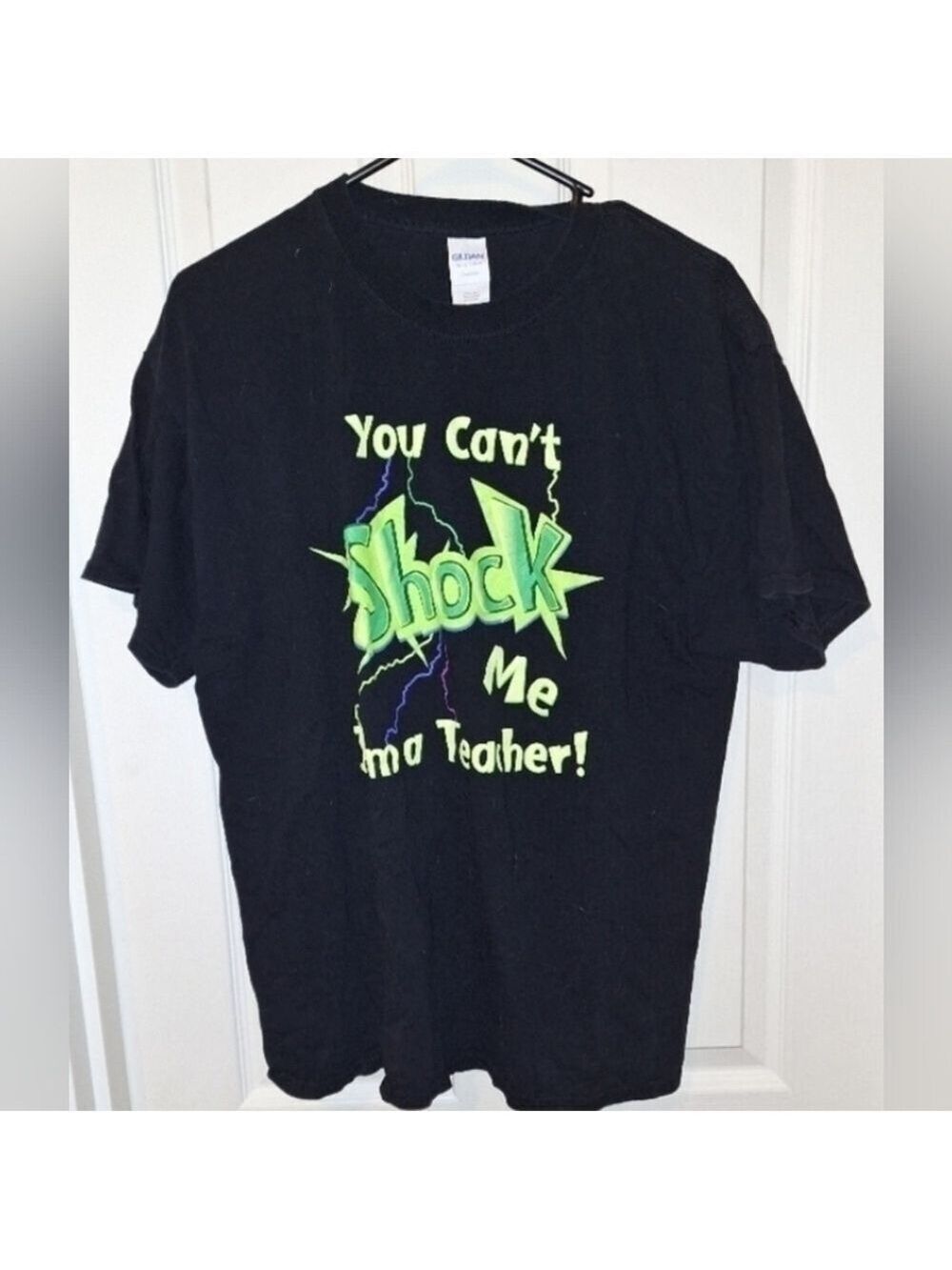 Black Graphic T-Shirt Large
